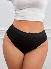 LUVLETTE 大碼3入組套高腰棉比基尼