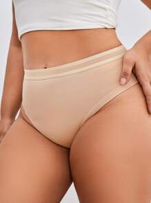 LUVLETTE 大碼3入組套高腰棉比基尼