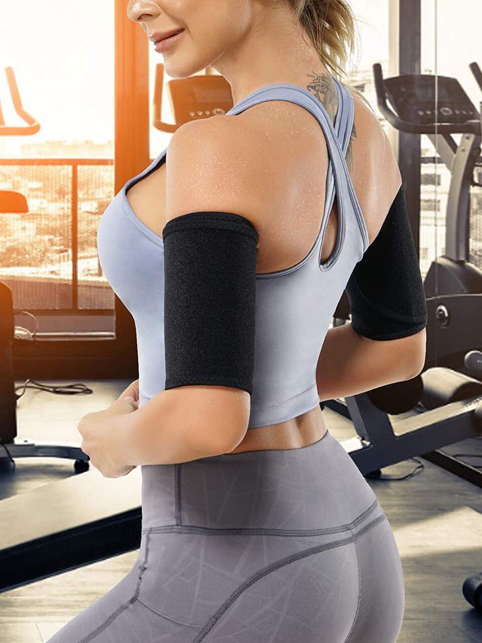 2pcs PU Arm Protector Gym Accessories