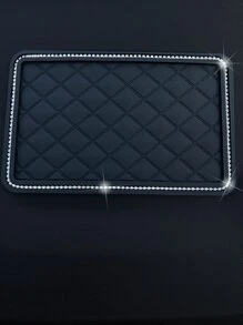 1pc Silicone Non-slip Car Pad - Black - View 3