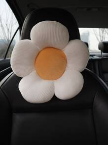 1入組花朵設計織物車頸枕 - 彩色 - 查看 3