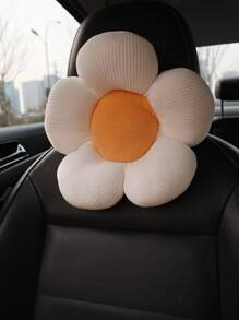 1入組花朵設計織物車頸枕 - 彩色 - 查看 4