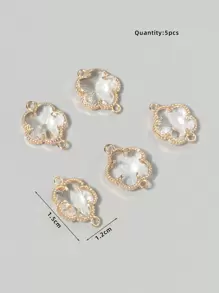 Set de 5 colgantes de flores DIY para el Día de San Valentín