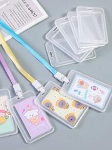 1入組透明卡套 - 無色 - 查看 5