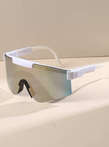 平顶防护运动眼镜 - 彩色 - 查看 3