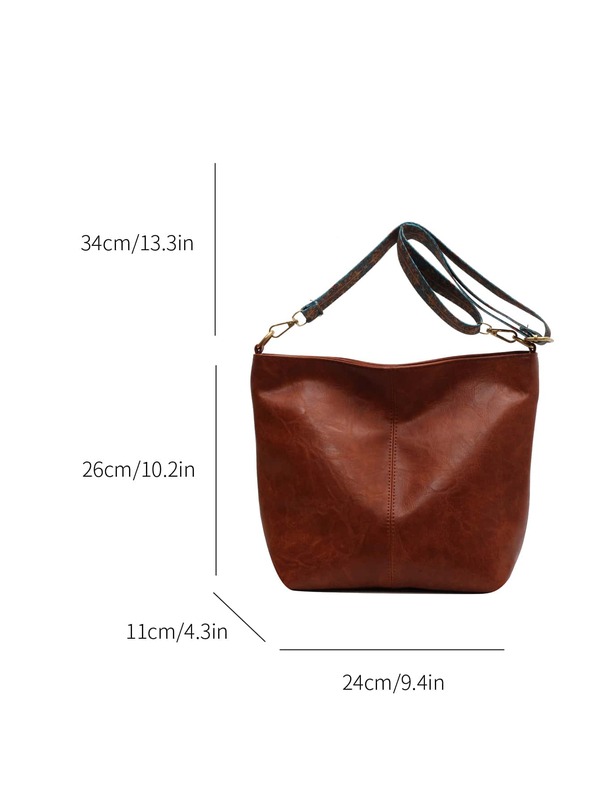Minimalist Shoulder Bag Vintage Hobo Bag SHEIN USA