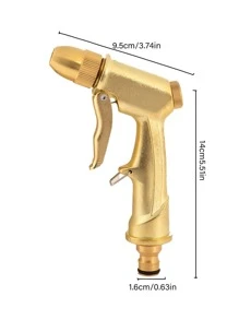 5pcs High-pressure Water Gun & Hose Set, TPE Water Pipe For Garden - Multicolor - View 4