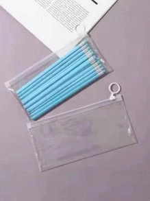 2 piezas Estuche transparente - transparente - Ver 4