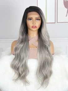 13 * 1 Tóc giả tổng hợp gợn sóng dài hình chữ T - Nhiều màu - Xem 1