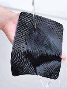 1pc Multifunction Non-slip Car Pad - Black - View 2