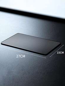 1pc Multifunction Non-slip Car Pad - Black - View 6