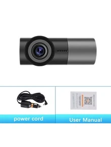 Full HD 1080P Recorder Car Dash Camera Mini Hidden Car APP Connection Single Recording Car Clear Recorder - Black - View 7