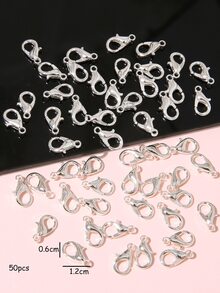 50入組/套龍蝦扣DIY首飾配件