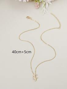 Constellation Symbol Charm Necklace - Yellow Gold - View 4