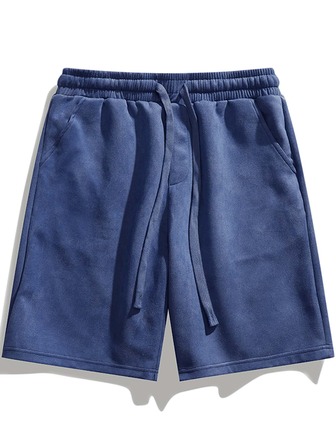 男士腰部抽繩運動短褲