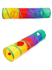 1 pieza Túneles para gato plegable - Multicolor - Ver 5