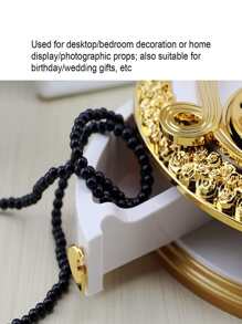 1 pieza Caja de ocho tonos de plástico música creativo teléfono para casa - Blanco - Ver 5