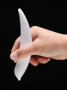 1pc Plastic Piping Nozzle, Creative Bird Design Icing Piping Nozzle Tip For Kitchen Baking - White - View 1