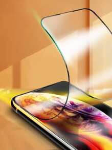 1 Miếng Gốm sứ Mềm mại Phim ảnh Chống cháy nổ Trò Chơi Điện thoại di động Bảo vệ màn hình , Tương thích với Apple iPhone người mẫu 12 , 13 , - Trong sáng - Xem 2