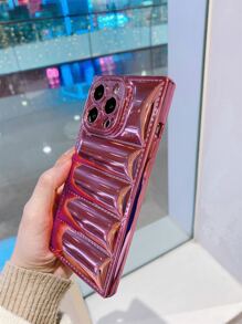 Funda de teléfono con electrochapado de moda - Oro rosa - Ver 5