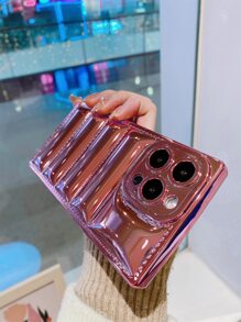 Funda de teléfono con electrochapado de moda - Oro rosa - Ver 6