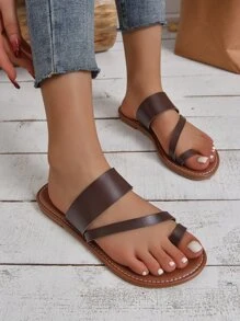 Dép bệt Nữ - Cà phê nâu - Xem 2