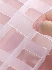 1 件透明收納盒,附 10/15 隔層 - 無色 - 查看 6