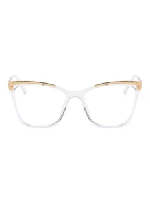 1 副金色透明男女通用眼镜 - 無色 - 查看 3