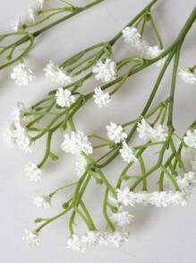 3入組/套塑料人造花浪漫人造花棒適用於婚禮派對和家居裝飾