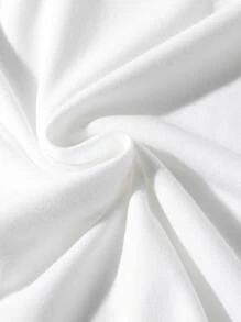 Manfinity EMRG Men Plus Bear & Letter Graphic Tee - White - View 4