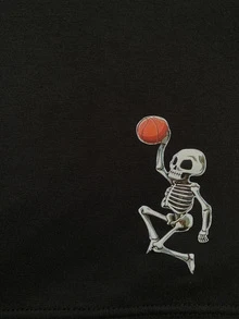 Men 3pcs Skull Print Boxer Brief - Multicolor - View 5