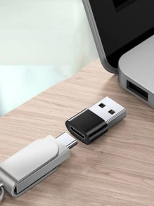 4入組鋁通用數據線轉換頭 - 黑色 - 查看 2