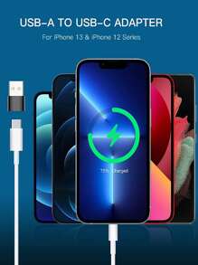 4入組鋁通用數據線轉換頭 - 黑色 - 查看 4