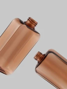 1 Bình xịt dưỡng da PET 300ML, Chai dưỡng da trong suốt tối giản cho phòng tắm - màu nâu - Xem 4