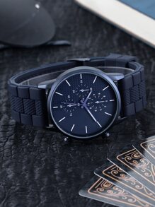 Herren Quarz Uhr mit runder Zeigergröße als Geschenk für Studenten zum Schuljahresbeginn