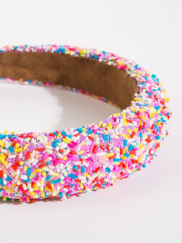 Random Color Block Colorful Fun Cute Y2K Headband SHEIN USA