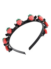 Diadema fresa - Rojo - Ver 2