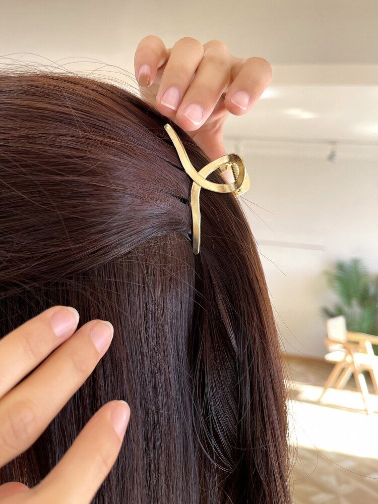 Straight Shape Hair Claw Casual Claw Clips Hair Clips Hair Jaw Clip Hair Clamps Hair Clutch Hair Catcher Clip