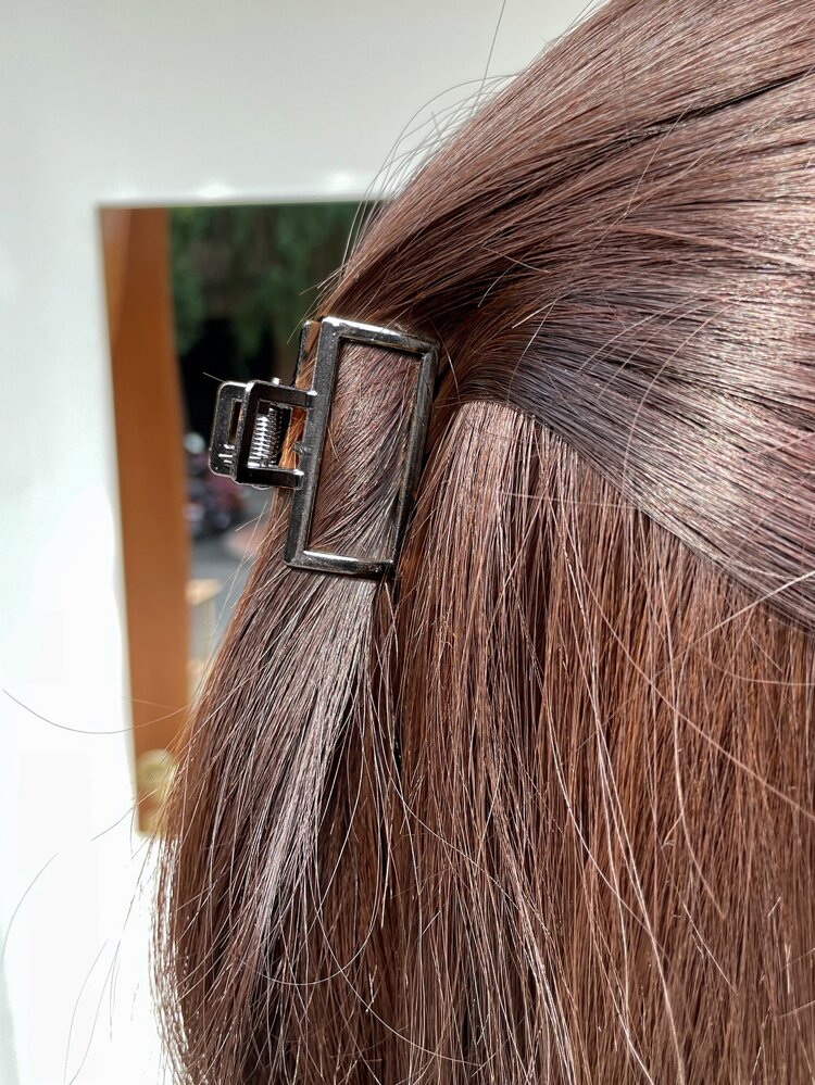 Square Design Hair Claw Casual Claw Clips Hair Clips Hair Jaw Clip Hair Clamps Hair Clutch Hair Catcher Clip