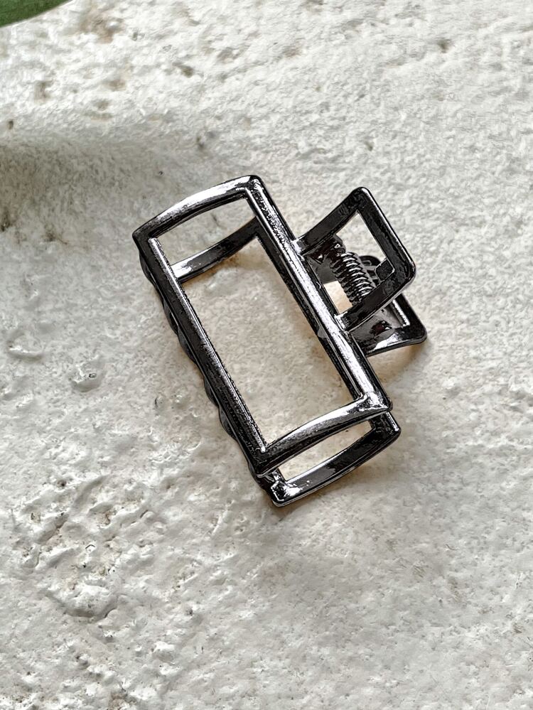 Square Design Hair Claw Casual Claw Clips Hair Clips Hair Jaw Clip Hair Clamps Hair Clutch Hair Catcher Clip