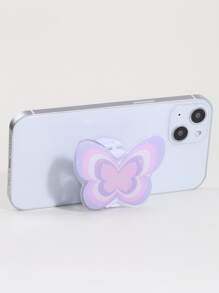 Butterfly Shaped Stand-Out Phone Holder - Multicolor - View 4