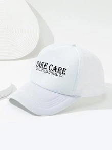 1 szt. Męska listowa graficzna oddychająca czapka typu trucker, na zewnątrz