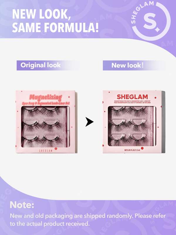 SHEGLAM Eyes Sexy & Segmented Lash + Liner Set