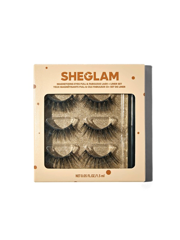 SHEGLAM Eyes Full & Fabulous Lash + Liner Set