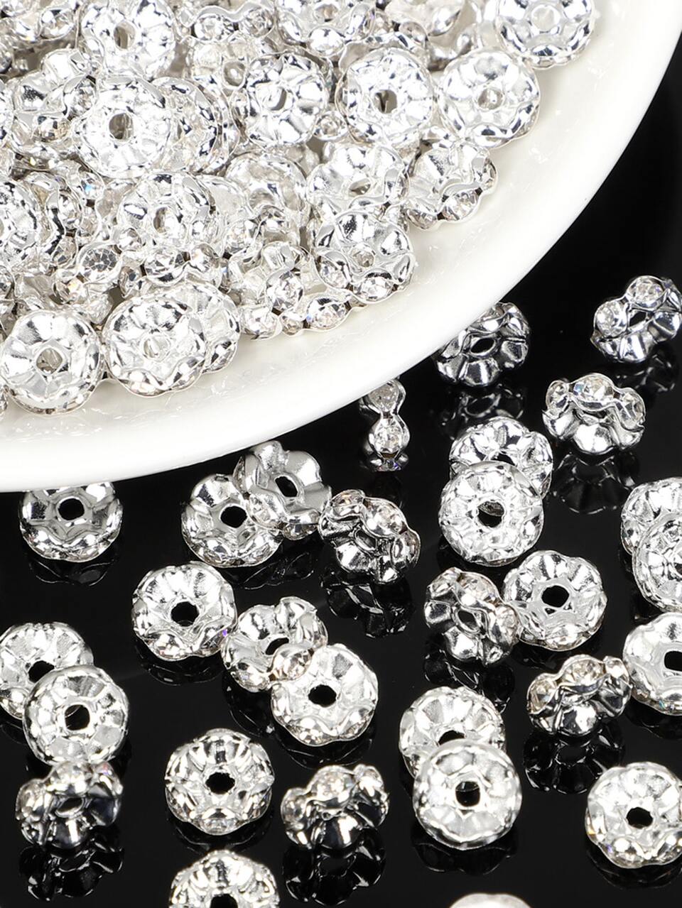 50mm Rhinestone Decor DIY Jewelry Set