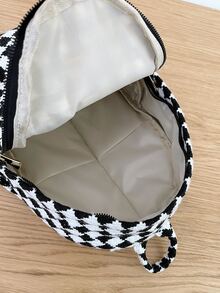Mujer Mochilas moda - Blanco y Negro - Ver 6