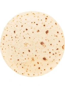 1入組捲餅圖案蓋毯創意布藝蓋毯適用於沙發和床 - 彩色 - 查看 3