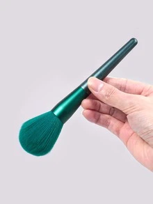 Juego de 8 piezas de brochas de maquillaje profesionales con mango de madera, color verde oscuro, para principiantes y viajes, set de brochas, kit de brochas de maquillaje, set de brochas de maquillaje, kit de maquillaje completo, set de brochas de maquillaje, kit de maquillaje completo, kit de brochas, set de brochas de maquillaje, set de regalo de maquillaje, set - Verde - Ver 4
