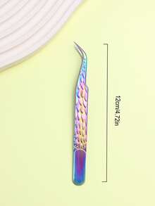 1pc Ombre Eyelash Tweezers - Multicolor - View 4