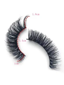 7 pares de pestañas postizas voluminizadas, para mujeres, mamá, esposa, hermana, adolescente, amiga, para fiesta club,pestañas pestans extensiones de pestañas